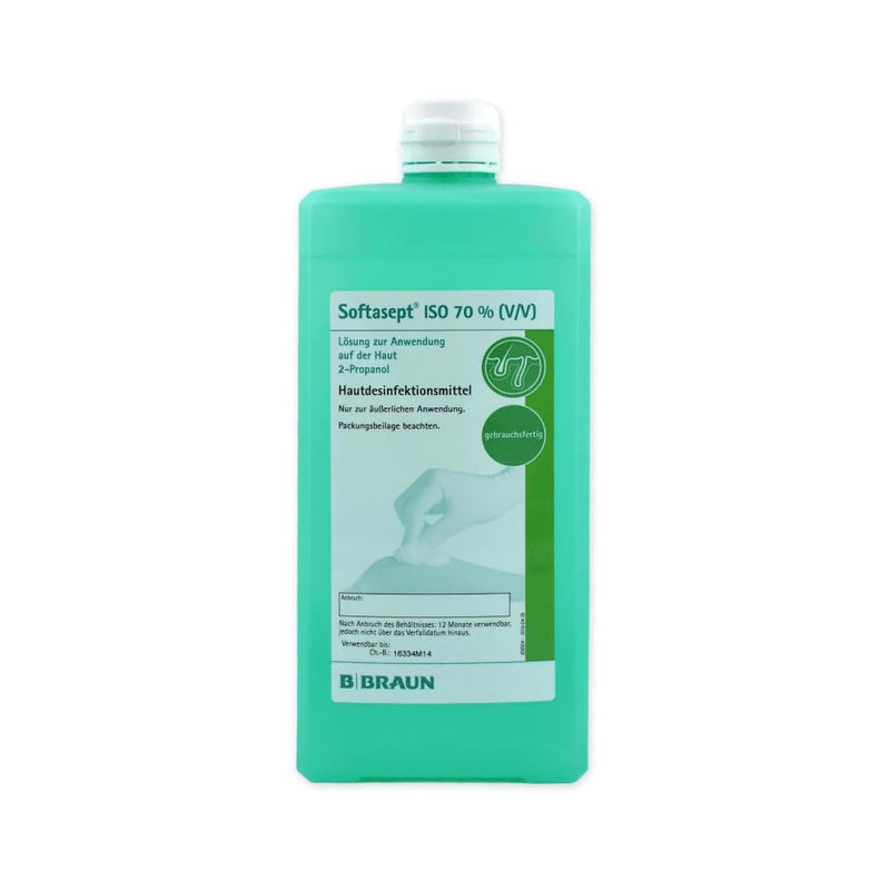  [AUSTRALIA] - B. Braun 19906 skin disinfection, Softasept ISO 70%, bottle, 1000ml