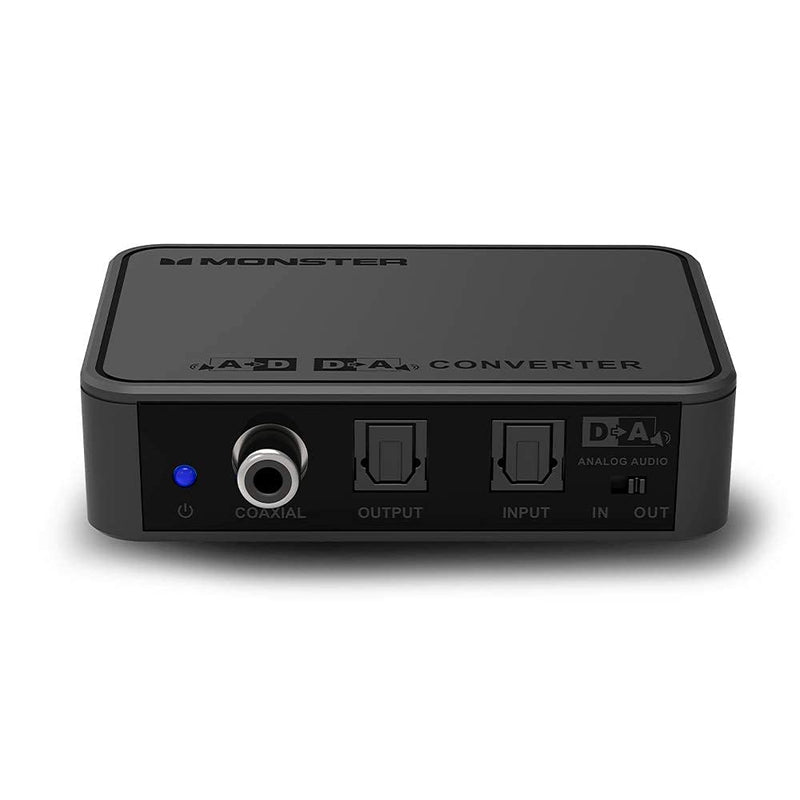  [AUSTRALIA] - Monacor Monster Combo Audio Converter Black (Digital/Analog)