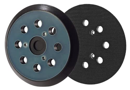  [AUSTRALIA] - 5 Inch 8 Hole Orbital Sander Hook & Loop Backing Pad Compatible with Porter Cable DeWalt Makita and Hitachi Rando