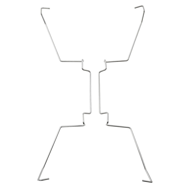  [AUSTRALIA] - Lovelysp Fan Buckles CPU Heatsink Fan Buckles 12CM Wire Buckle Upper Hook Type Fixing Clips Computer Cooling Accessories-4PCS