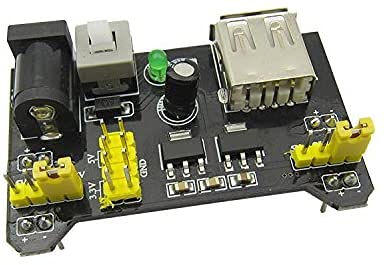  [AUSTRALIA] - RedTagCanada 3.3V 5V MB102 Breadboard Power Supply Module DC 6.5-12V USB for Arduino Solderless Bread Board