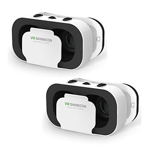 [AUSTRALIA] - VR Headset 2Pack,Virtual Reality Headsets Google Cardboard Upgrade-Mini Exquisite Light Weight- New 3D Glasses VR4.0 Box VR4.0 VRbox2P