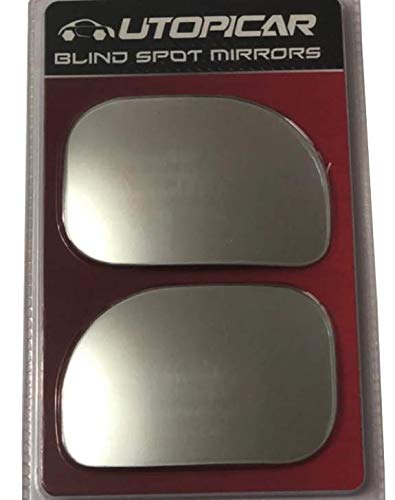  [AUSTRALIA] - Blind Spot Mirrors. XLarge for SUV, Truck, and Pick-up Engineered by Utopicar for Blind Side. (2 Pack)