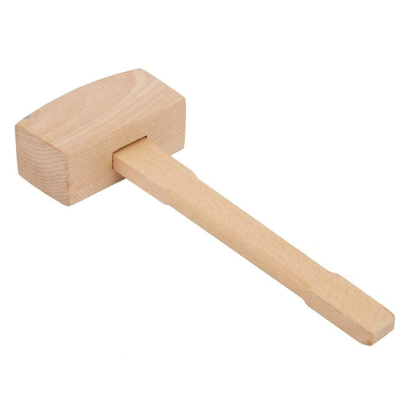  [AUSTRALIA] - Professional Carpenter Wooden Hammer Wood Tapping 100% Woodworking Tool with Angled Striking Face