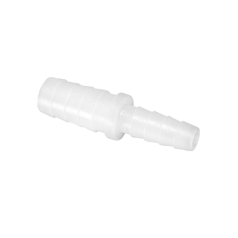  [AUSTRALIA] - Quickun Plastic Hose Barb Reducer Fitting 3/8" to 1/4" Barbed Reducing Union Adapter Splicer Mender Joint Fitting ( Pack of 2 ) 3/8-1/4