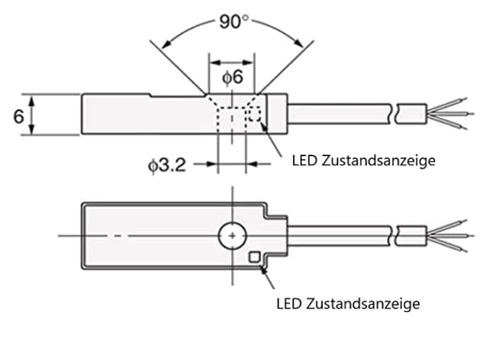  [AUSTRALIA] - Inductive sensor PNP NO compact design IP65 3mm inductive proximity switch proximity sensor (inductive mini sensor - 3mm PNP NO) inductive mini sensor - 3mm PNP NO