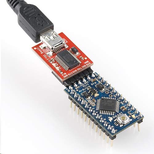  [AUSTRALIA] - SparkFun FTDI Starter Kit - 3.3V - What You Need to get Started with FTDI FT232RL USB to Serial IC Compatible with Arduino or General Serial Applications USB Mini-B