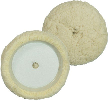  [AUSTRALIA] - TCP Global Complete 3 Pad Buffing and Polishing Kit with 3 - 8" Pads; 2 Waffle Foam and 1 Wool Grip Pads and a 5/8" Threaded Polisher Grip Backing Plate