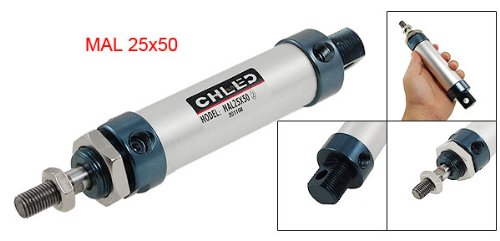  [AUSTRALIA] - uxcell Double Action Single Rod Pneumatic Cylinder MAL 25 x 50