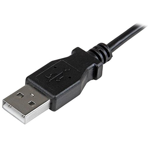  [AUSTRALIA] - StarTech.com Right Angle Micro USB Cable – 1 ft / 0.5m – 90 degree – USB Cord – USB Charger Cable – USB to Micro USB Cable (USBAUB50CMRA) 1.5ft / 45cm Right Angled Connector