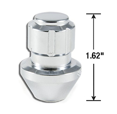  [AUSTRALIA] - Gorilla Automotive 96641DX Chrome Factory Style Wheel Lock Set (14mm x 1.50 Thread Size, 4-Pack)