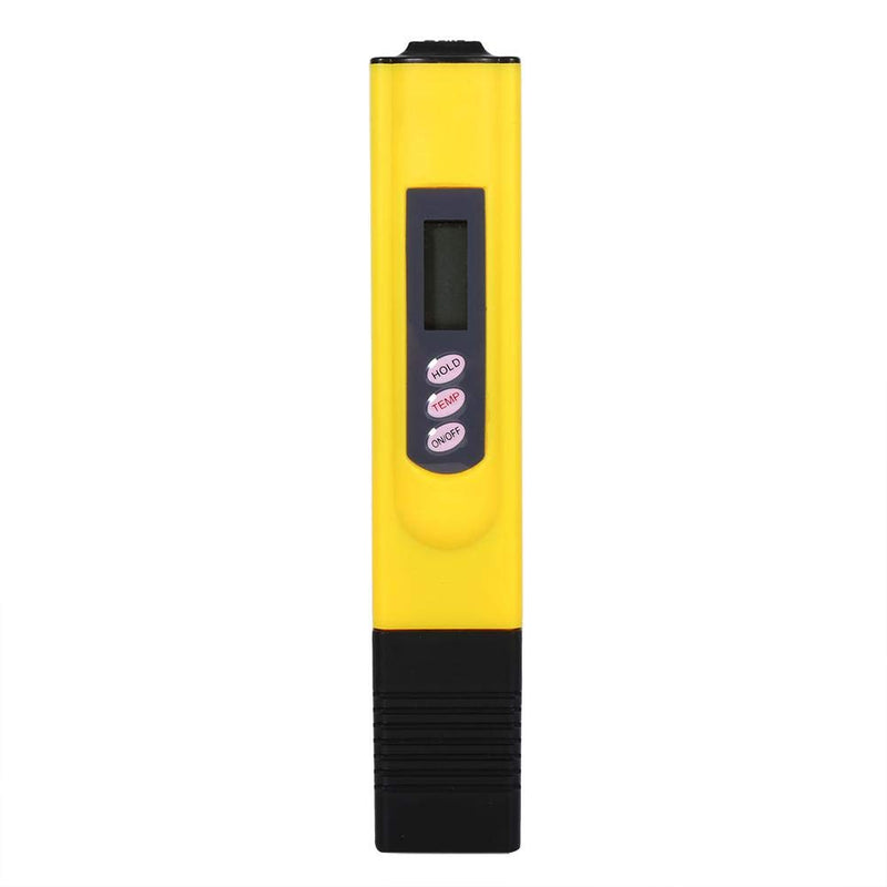  [AUSTRALIA] - Water Quality Tester, TDS Meter, Temperature Meter 2 in 1, 0-9990ppm, Ideal Water Test Meter for Drinking Water, Aquariums, Accurate and Reliable(Yellow)