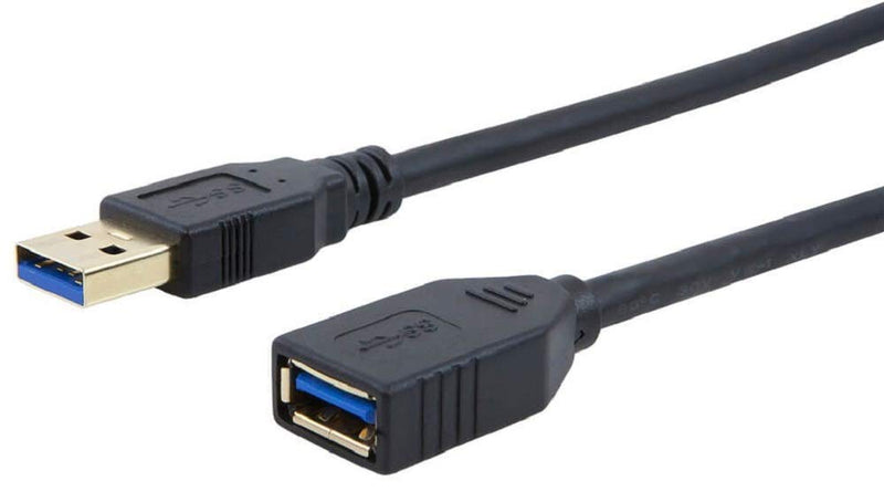  [AUSTRALIA] - Monoprice Select Series USB 3.0 A to A Female Extension Cable 6ft use with Playstation, Xbox, Oculus VR, USB Flash Drive, Card Reader, Hard Drive, Keyboard, Printer, Camera and More! 6 Feet