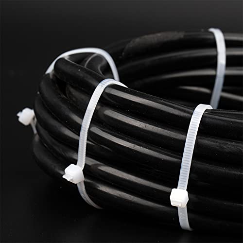 [AUSTRALIA] - Cable Ties, 100 Pcs Self-locking Nylon Ties, 8 inch (200 mm) Wire Ties, Zip Ties Heavy Duty, Can be Used for Circuit Fastening and Water Pipe Lashing