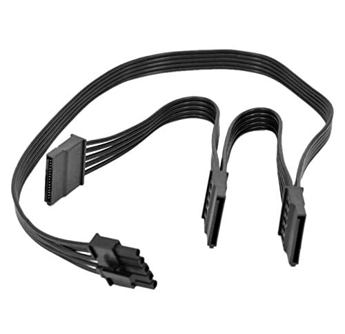  [AUSTRALIA] - GinTai PSU 5 Pin to 3 SATA Power Supply Cable 5P Replacement for Seasonic M12II-620 620W SS-620GM