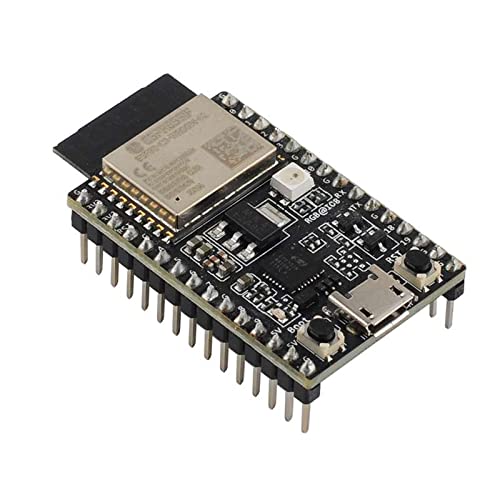  [AUSTRALIA] - Stemedu ESP32-C3-DevKitC-02 Core Development Board ESP32-C3-WROOM-02 Module with 4MB SPI Flash, WiFi and Bluetooth 2-in-1 Microcontroller Processor for Ar-duino IDE