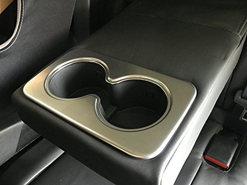  [AUSTRALIA] - Fit for Cadillac XT5 2016 2017 2018 2019 Interior Rear Seat Cup Holder Cover Trim Matte