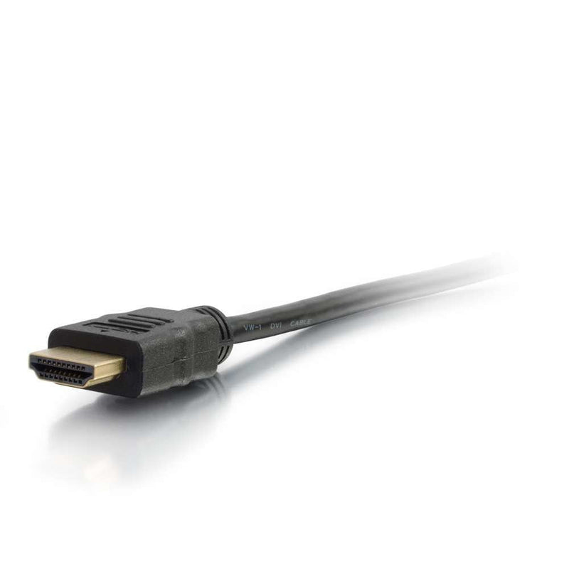  [AUSTRALIA] - C2G DVI to HDMI Cable, HDMI Adapter, DVI-D Male to HDMI Male, 1080p, Gold Plated for PS4 & PS3, 1.6 Feet (0.5 Meters), Black, Cables to Go 42513 .5 meter