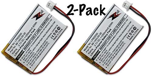  [AUSTRALIA] - ZZcell 2-Pack Battery Replacement for VXI Blue Parrott B250-XT, B250XT, PL602030, 052030, 502030, 89-1343-00-00, Wireless Bluetooth Headset, Road Warrior, BlueParrot BlueParrott B250-XT+ (2)