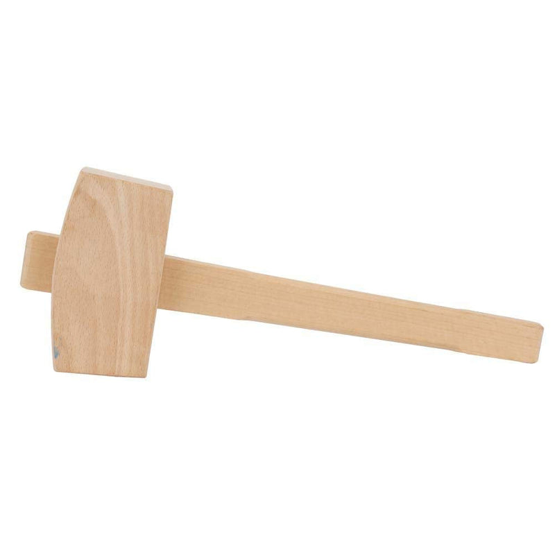  [AUSTRALIA] - Professional Woodworking Wood Hammer Wooden Tapping Wood Tool for Carpenter(L) L