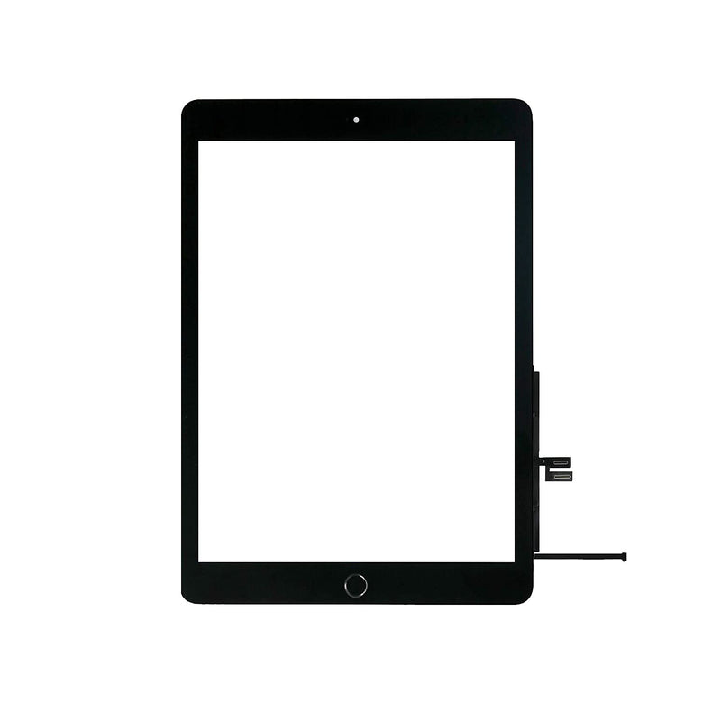  [AUSTRALIA] - FixCracked Touch Screen Replacement Parts Digitizer Glass Assembly for ipad 7 7th / 8 8th Gen 2019 2020 with Home Botton Cover(No Touch IC) + Screen Protector and Professional Tool Kit (Black)… black＋Tempered film