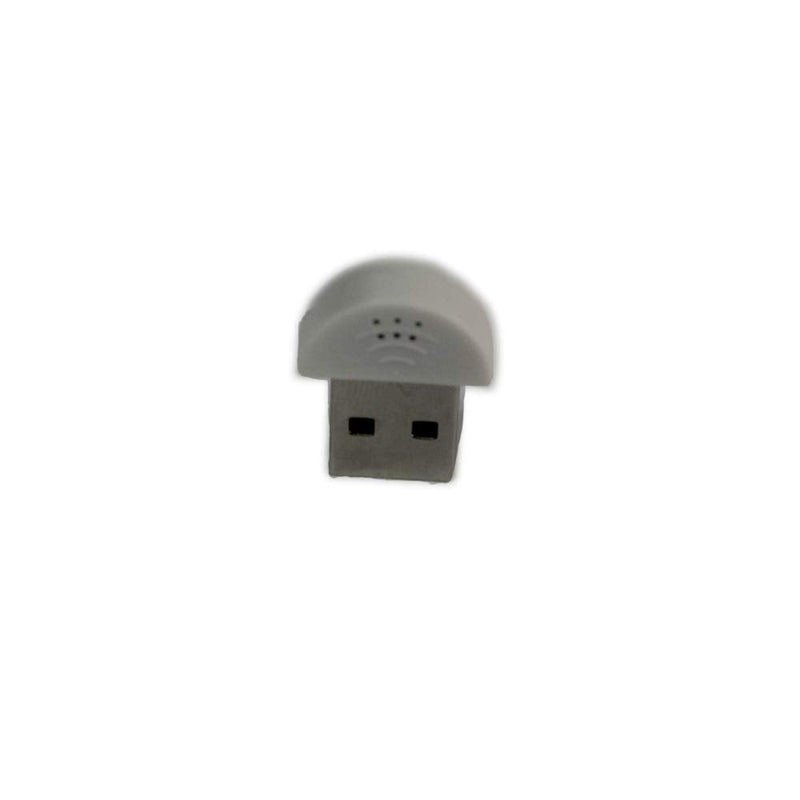  [AUSTRALIA] - Mini USB Microphone for Computer Laptop Desktop Driver Free White