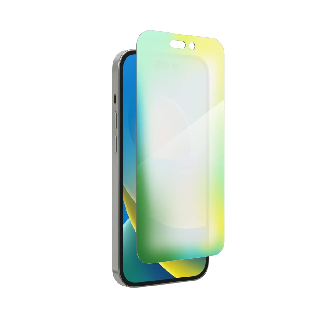  [AUSTRALIA] - ZAGG Invisible Shield Ultra ECO Screen Protector for Apple iPhone 14 - Impact & Scratch Protection Made with Plant-based Materials, Easy to Install