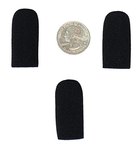  [AUSTRALIA] - Compete Audio DC36 replacement foam microphone windscreen (microphone cover) (3-pack) for use with David Clark Aviation Headset