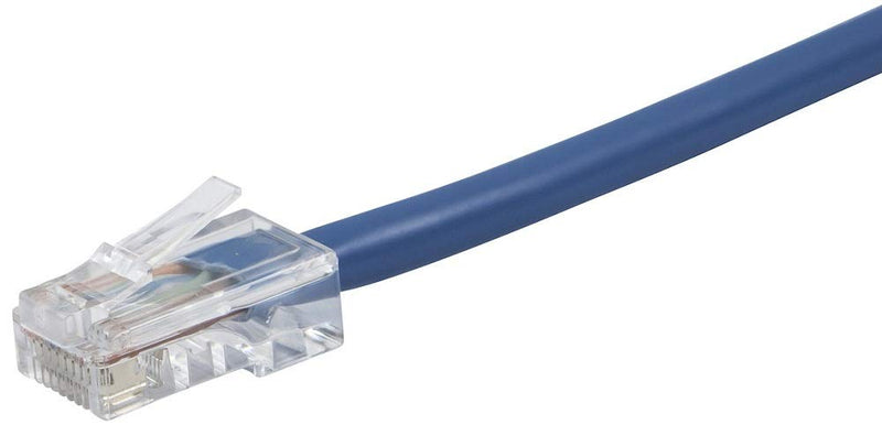  [AUSTRALIA] - Monoprice Cat6 Ethernet Patch Cable - 5 Feet - Blue, RJ45, Stranded, 550Mhz, UTP, Pure Bare Copper Wire, 24AWG - Zeroboot Series 5ft
