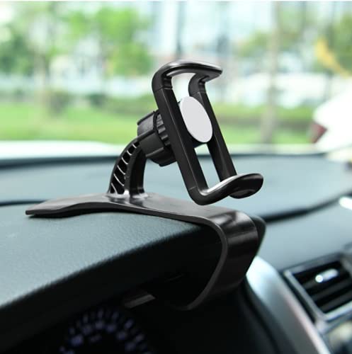  [AUSTRALIA] - YOVECATHOU Universal Cell Phone GPS Car Dashboard Mount Holder Stand HUD Ven Clip on Cradle 360° Rotation Smartphone Car Air Vent Mount Holder