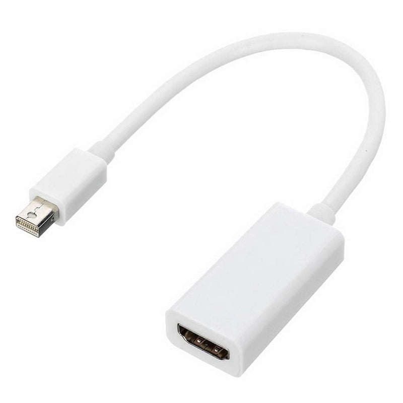  [AUSTRALIA] - MMOBIEL Mini DisplayPort to HDMI Adapter Mini DP (Thunderbolt) to HDMI Converter Compatible with MacBook Pro MacBook Air Mac Mini Microsoft Surface Pro 3/4 etc (White)