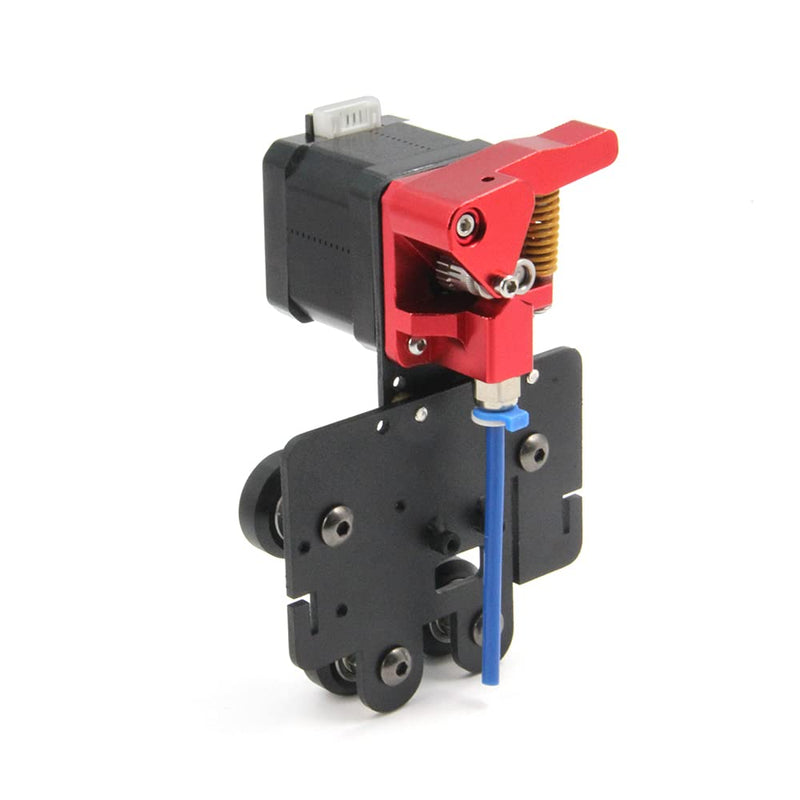  [AUSTRALIA] - Zeberoxyz Dual Gear Version Direct Drive Extruder with Pulleys Upgrade Aluminum Plate with Stepper Motor Kit Easy Print Flexible Filament for Ender5 Series(Dual Gear Extruder Aluminum Plate+Motor Kit) Dual Gear Extruder Aluminum Plate+Motor Kit