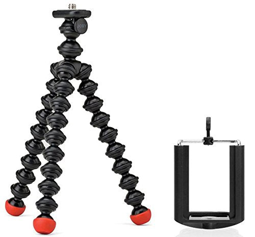  [AUSTRALIA] - Joby Magnetic Tripod with Universal Smartphone Tripod Mount Adapter for Point and Shoot, Compact System Cameras, Action Cameras and Smartphones