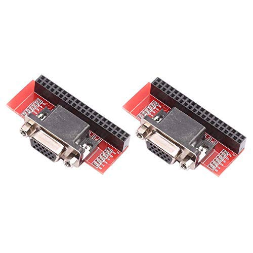  [AUSTRALIA] - DEVMO 2PCS VGA666 Adapter Board DPI dtoverlays Module Compatible with Raspberry Pi 3B / 2B / B+ / A+