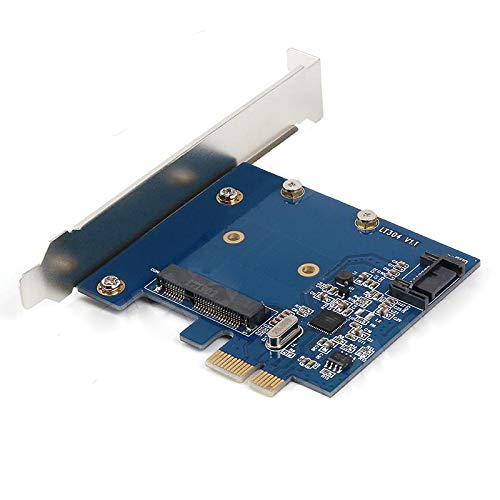  [AUSTRALIA] - PCI-E to mSATA SSD+SATA3 Combo Expansion Converter Adapter PCIe to SATAIII Card