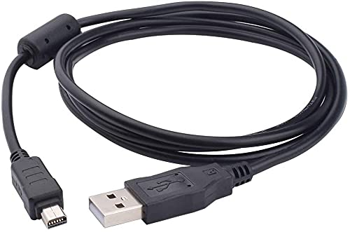  [AUSTRALIA] - Alitutumao CB-USB5 CB-USB6 USB Date Cable Replacement Photo Transfer Cord Compatible with Olympus Mju Mju Tough Pen Stylus Digital Cameras TG-830 TG-630 TG-860 TG-870 and More (4.9ft) 4.9 Feet