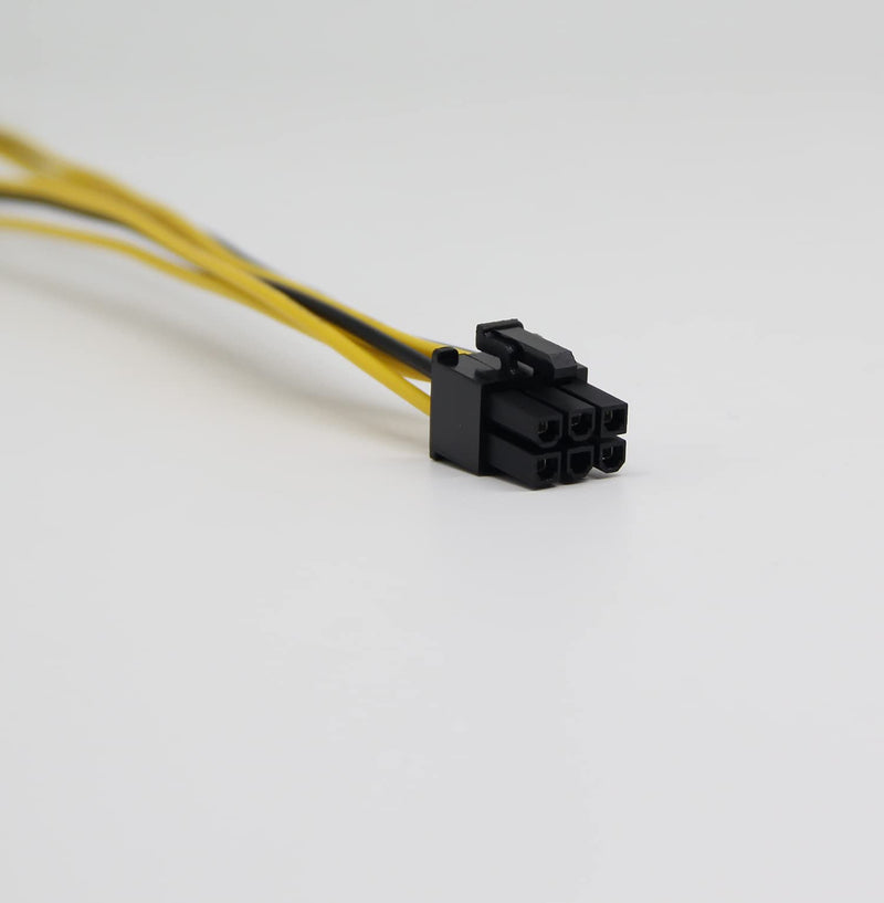  [AUSTRALIA] - 6 Pin PCI Express to Dual 4 Pin Molex LP4 Power Cable Adapter (Video Graphics Card Power Cable)(4 Pack)