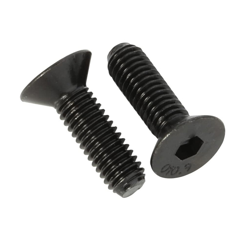  [AUSTRALIA] - M8-1.25 x 20mm Flat Head Socket Cap Screws Countersunk Bolts, Alloy Steel Grade 10.9, Fully Threaded, Allen Socket Drive, 25 PCS M8 x 20mm (25 PCS)