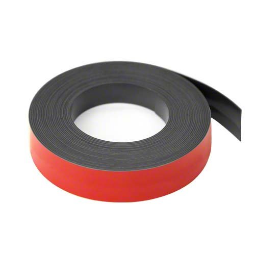 [AUSTRALIA] - MagFlex MFL19(RE)-1X5M F4MF19R-1 Red 19mm Wide x 0.76mm Thick Magnetic Gridding Tape (5 Metre Length)