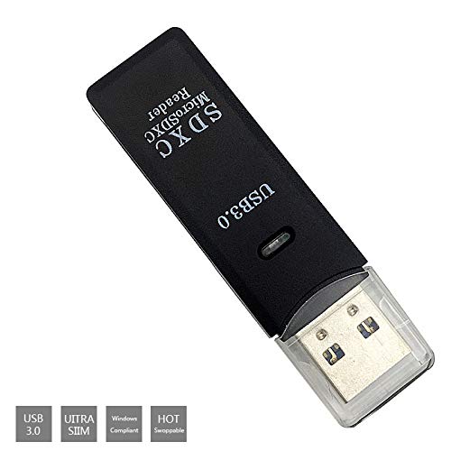 CFIKTE USB Card Reader，2 in 1 USB 3.0 HighSpeed Memory Card Reader Adapter for Micro SD, Micro SDHC, Micro SDXC, TF, SD Card, SDHC, SDXC, Dual Slots Hub,Up to 5Gbps Write and Read Speed (2 Pack) 2 PACK - LeoForward Australia