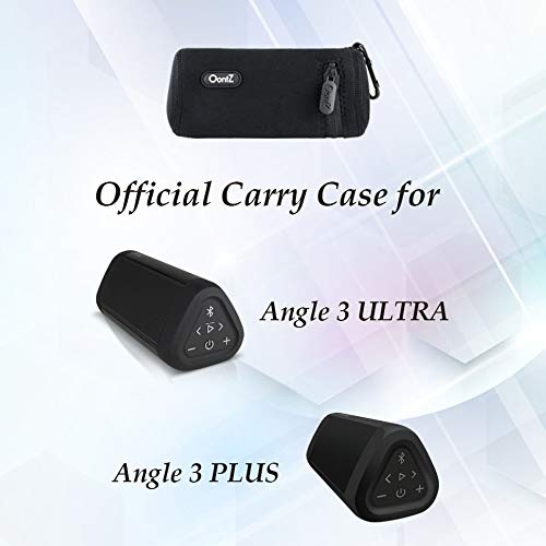 OontZ Angle 3 Ultra Bluetooth Speaker Official Carry Case, Neoprene with Aluminum Carabiner, Reinforced Zipper, by Cambridge SoundWorks [NOT for OontZ Angle 3 or OontZ Angle 3 Ultra Pro Edition] - LeoForward Australia