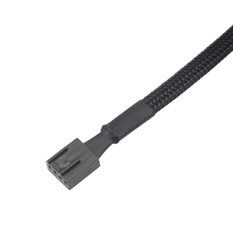  [AUSTRALIA] - WMYCONGCONG 10 PCS 10" 4 Pin Fan Extension Power Cable Computer PC Fan Power Extension Cable for PWM Fan Computer ATX Case