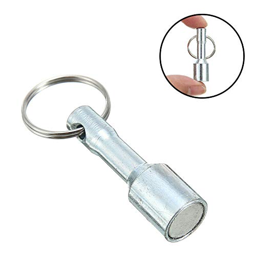 Keychain Magnet for Testing Brass, Gold, Silver, Ferrous Metals and Hanging Keys - LeoForward Australia