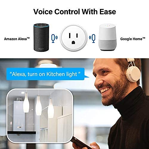  [AUSTRALIA] - Aoycocr Smart Plug, WiFi Outlet Compatible with Alexa and Google Assistant, Mini Smart Home Plugs with Timer Fuction & Group Controller, No Hub Required, ETL & FCC Listed, 2.4G WiFi Only 1