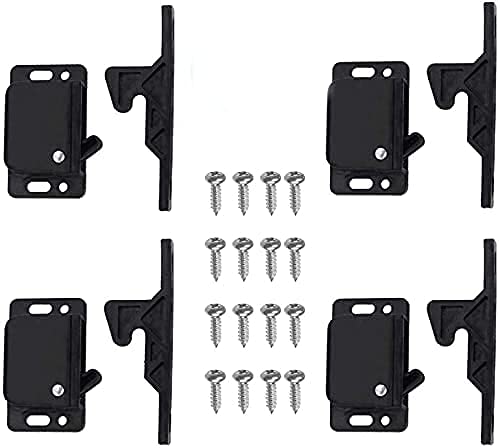  [AUSTRALIA] - ABA Set of 4 Grabber Catches 10 LB Cabinet Push to Close Latch for RV Boat Hardware …