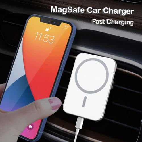  [AUSTRALIA] - Mag-Safe car charger 15W - magnetic wireless car mount for air vent - iPhone 12/13 - 12/13 mini- 12/13 pro - 12/13 pro max