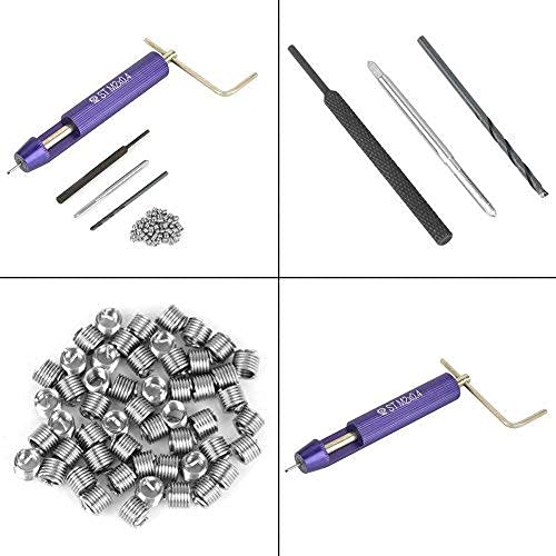  [AUSTRALIA] - 50pcs Thread Repair Installation Kit Stainless Steel Helicoil Type Set (M3 x 2D) M3 x 2D