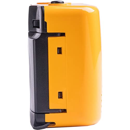  [AUSTRALIA] - Kodak M38 35mm Film Camera - Focus Free, Powerful Built-in Flash, Easy to Use (Yellow) Yellow