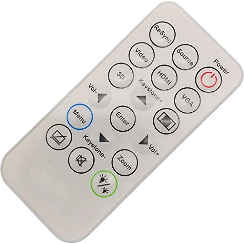  [AUSTRALIA] - Universal Replacement Remote Control Fit for EH400+ H183X S321 S342e S343 W334 W335 W341 W355 W400+ WU334 WU335 WU336 WU337 X340 X341 X343 X343e W316ST OES991 OSS891 OES951 for Optoma