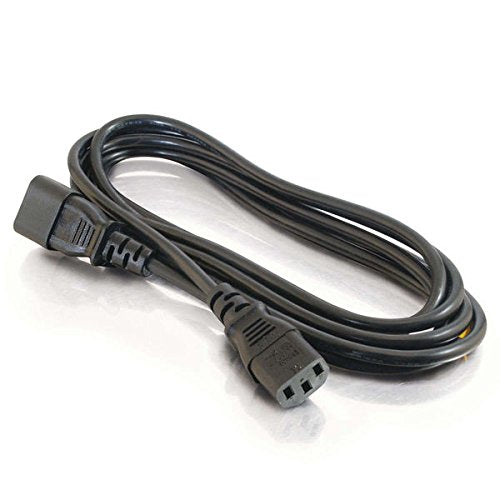  [AUSTRALIA] - C2G Power Cord, Long Extension Cord, Power Extension Cord, Computer Power Cord, 18 AWG, Black, 10 Feet (3.04 Meters), Cables to Go 03143